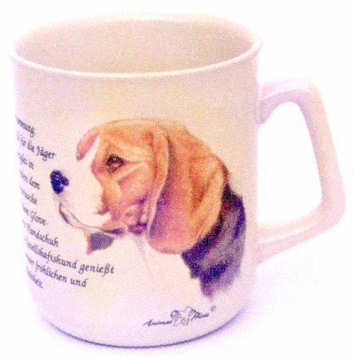 Beagle-Kaffeebecher