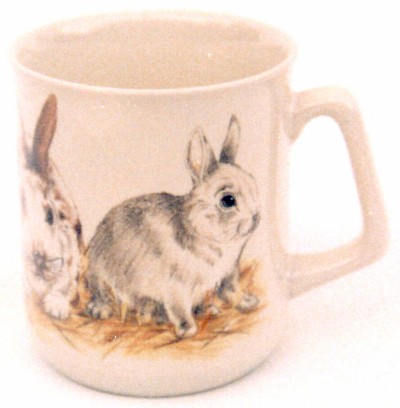 Kaninchen-Kaffeebecher