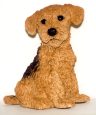 Airedale Terrier Welpe Figur