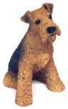 Airedale Terrier Figur