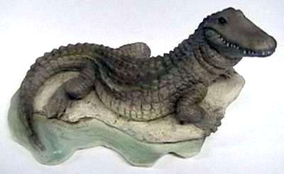 Alligator-Figur