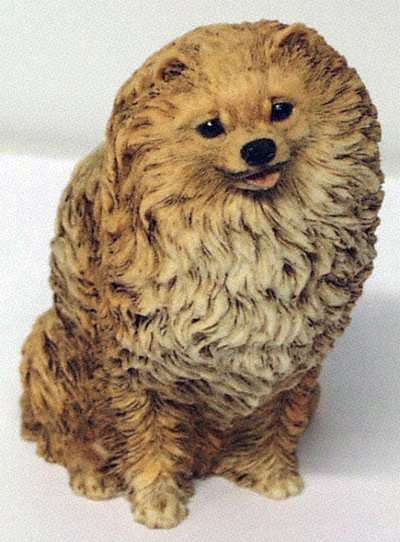 Pomeranian-Figur