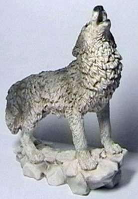 Wolf-Figur