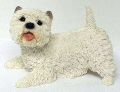 West Highland White Terrier-Figur