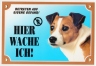 Jack Russell Terrier Warnschild