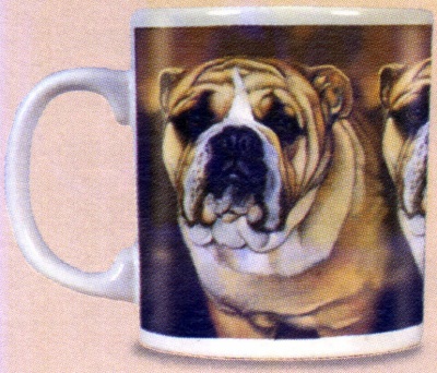 Kaffeebecher Bulldogge