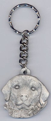 Pyrenäenberghund Schlüsselanhänger aus Zinn